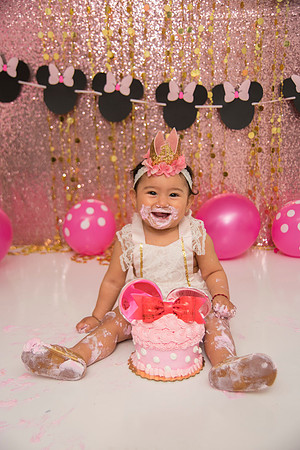 Analia Valadez Minnie Mouse Cake Smash-Cake Smash Final Edit-0042